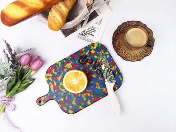 custom Renewable Eco-friendly Plastic Board Colorful Cutting Boards steak plate - Image 2